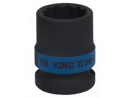 Головка торцевая ударная 1/2" 19 мм King Tony 453019M