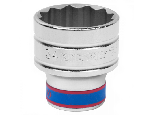 Головка торцевая 1/2" 34 мм King Tony 433034MR